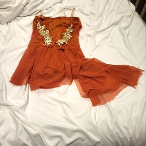 Girl's one piece short set dancewear/baton